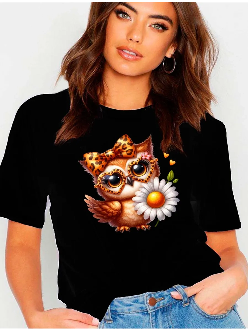Футболка с совой