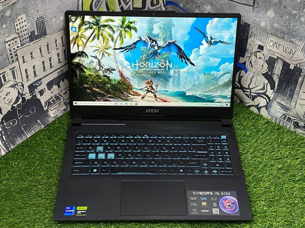 Игровой MSI 15.6" i7 13620H/RTX 4060/32GB/512GB SSD/IPS 144Hz/ Cyborg 15 A13VF-1615XRU[9s7-15k111-1615]/Windows 10
