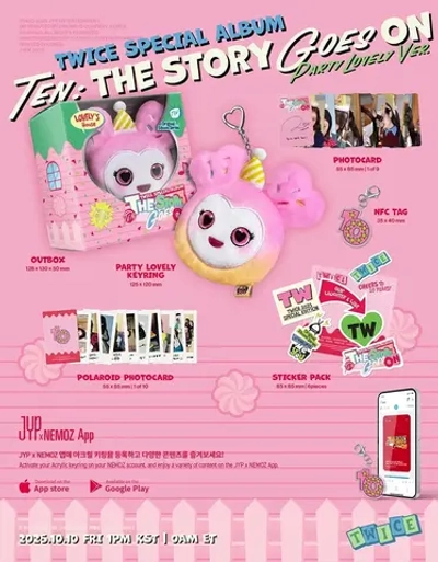 Альбом TWICE - TEN: The Story Goes On [Party Lovely ver.]