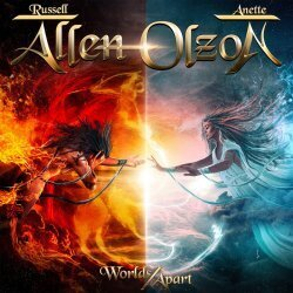 ALLEN/OLZON - Worlds Apart, лицензионный музыкальный компакт диск, NIGHTWISH, SYMPHONY X