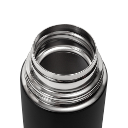 Термос Relaxika 101 (0,75 литра), черный (без лого)