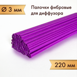 Палочки для диффузоров фибровые цветные