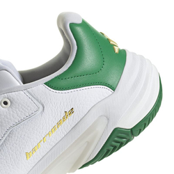 Теннисные кроссовки Adidas Barricade 13 M Leather - white/cloud white/cloud white