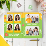 PSD-Шаблон фотокниги "Радуга"