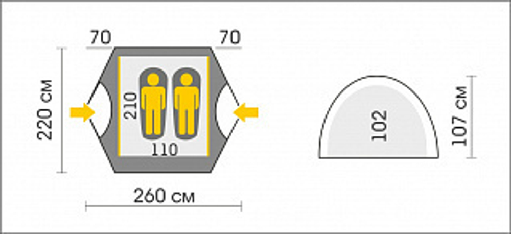 ПАЛАТКА TALBERG EXPLORER 2