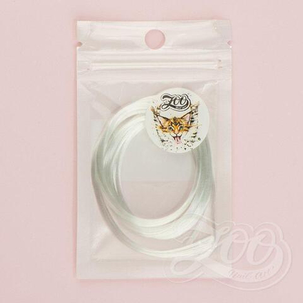 1351 Ультратонкие нити из стекловолокна для наращивания и укрепления ногтей 4,5*1 м