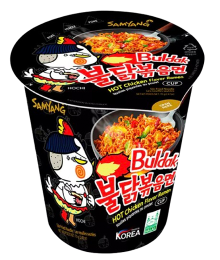 Острая лапша Hot Chicken острая со вкусом курицы