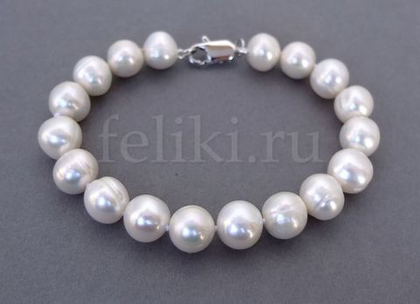 браслет из жемчуга (б-0383)