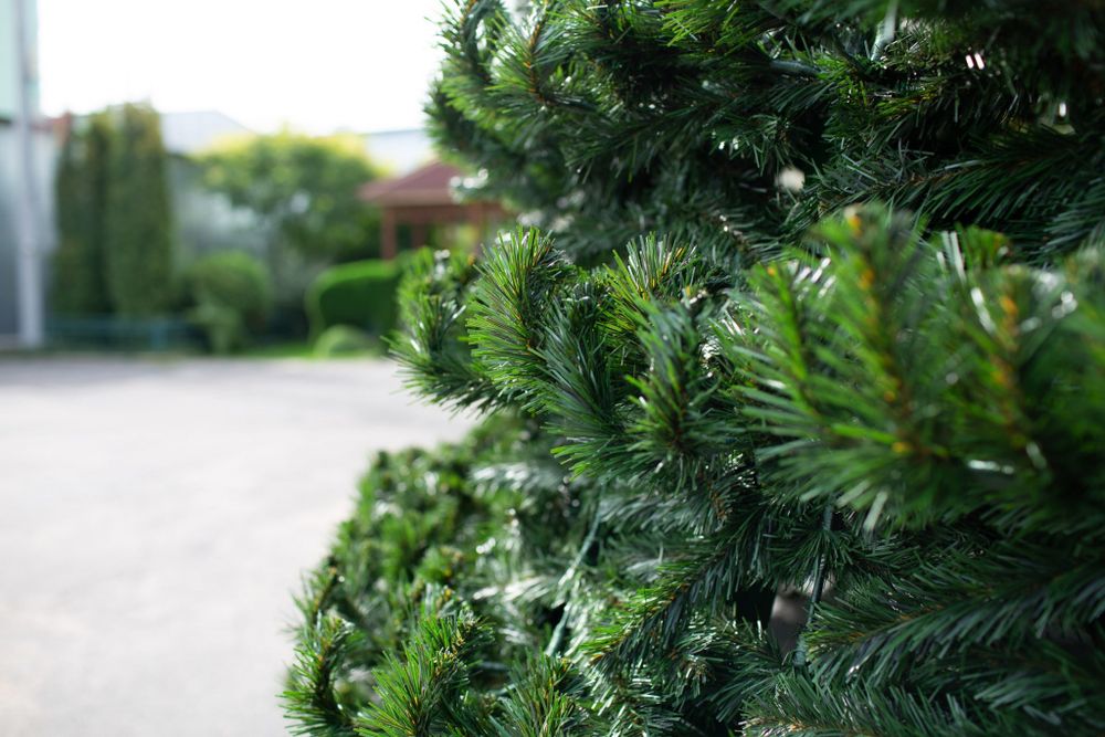 Уличная елка каркасная "Испанская" (пвх) высота от 3 до 30 м