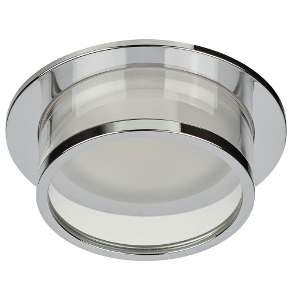 Светильник встраиваемый декоративный ЭРА DK99 CH под лампу MR16 GU5.3 хром | Декоративные встраиваемые светильники