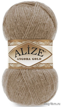 Пряжа Angora Gold, 100г, 550м, 20%шерсть,80%акрил (цена за 1 шт)
