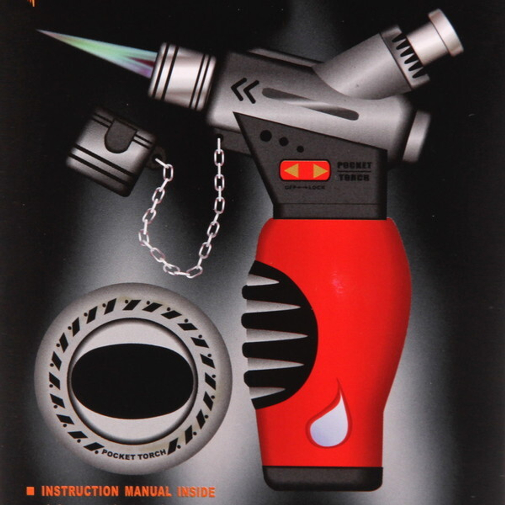 Горелка газовая портативная с пьезоподжигом, заправляемая 230