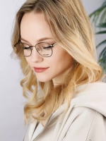 Оправа для очков для зрения металлическая брендовая