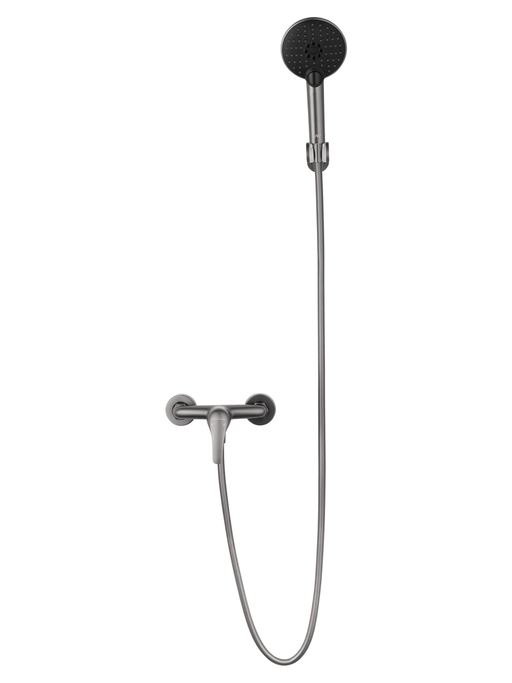 Смеситель для душа WONZON & WOGHAND, Темный графит (WW-4540-BGG)