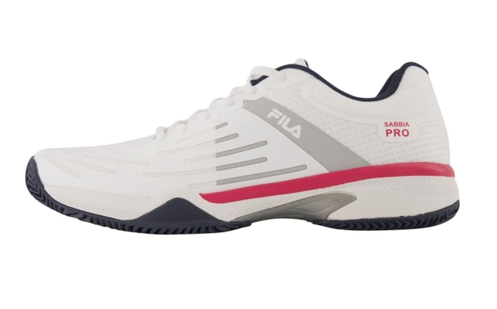 Теннисные кроссовки Fila Sabbia Pro - navy/fila red comb