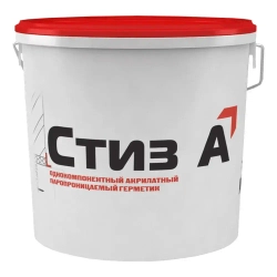 Герметик акрилатный паропроницаемый Сази Стиз А белый 7 кг