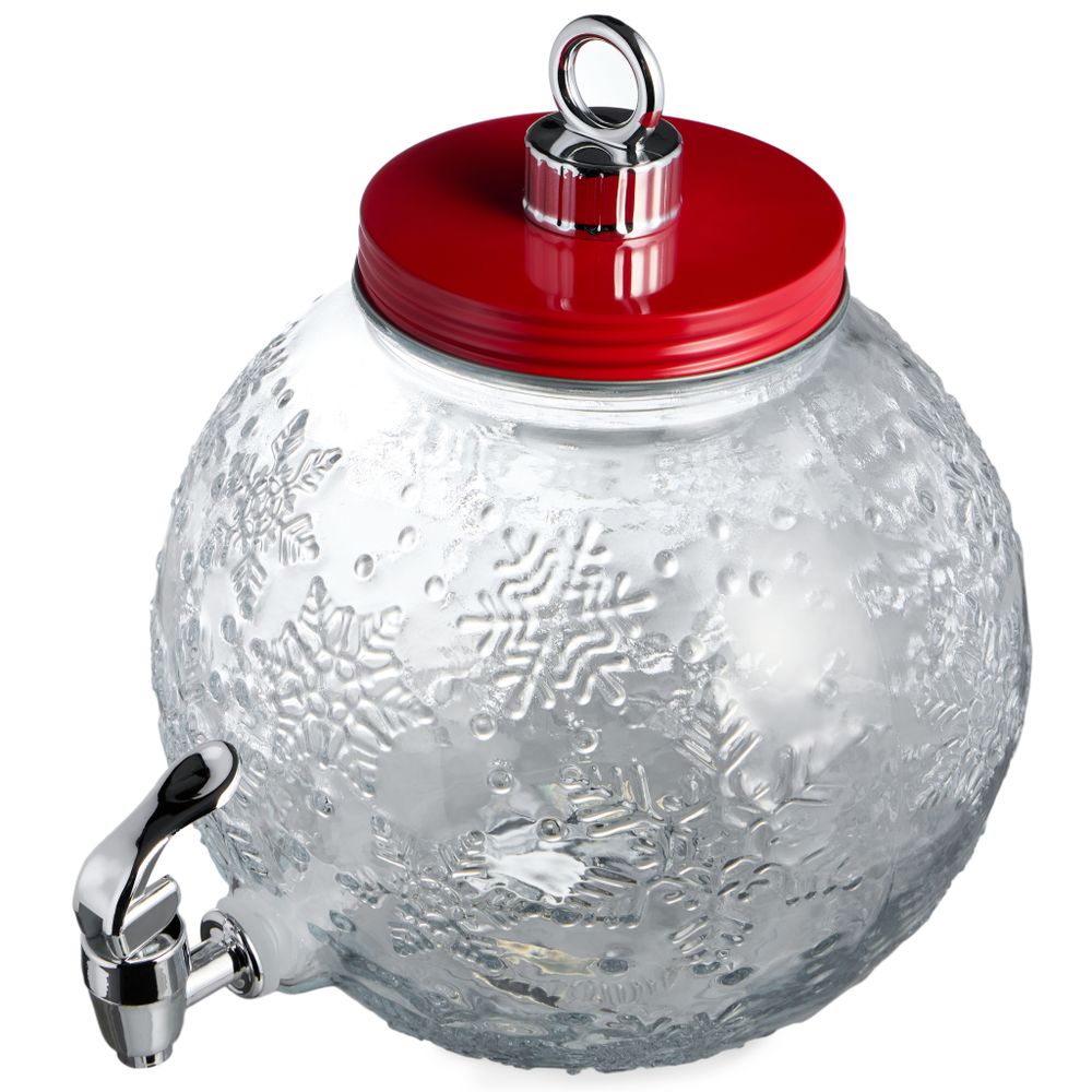ДИСПЕНСЕР ДЛЯ НАПИТКОВ "CHRISTMAS BALL", 22,5*20,5 СМ, 3,5 Л