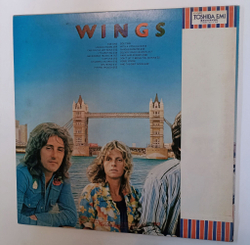Винтажная виниловая пластинка LP Wings London Town (Japan 1978) (Poster)