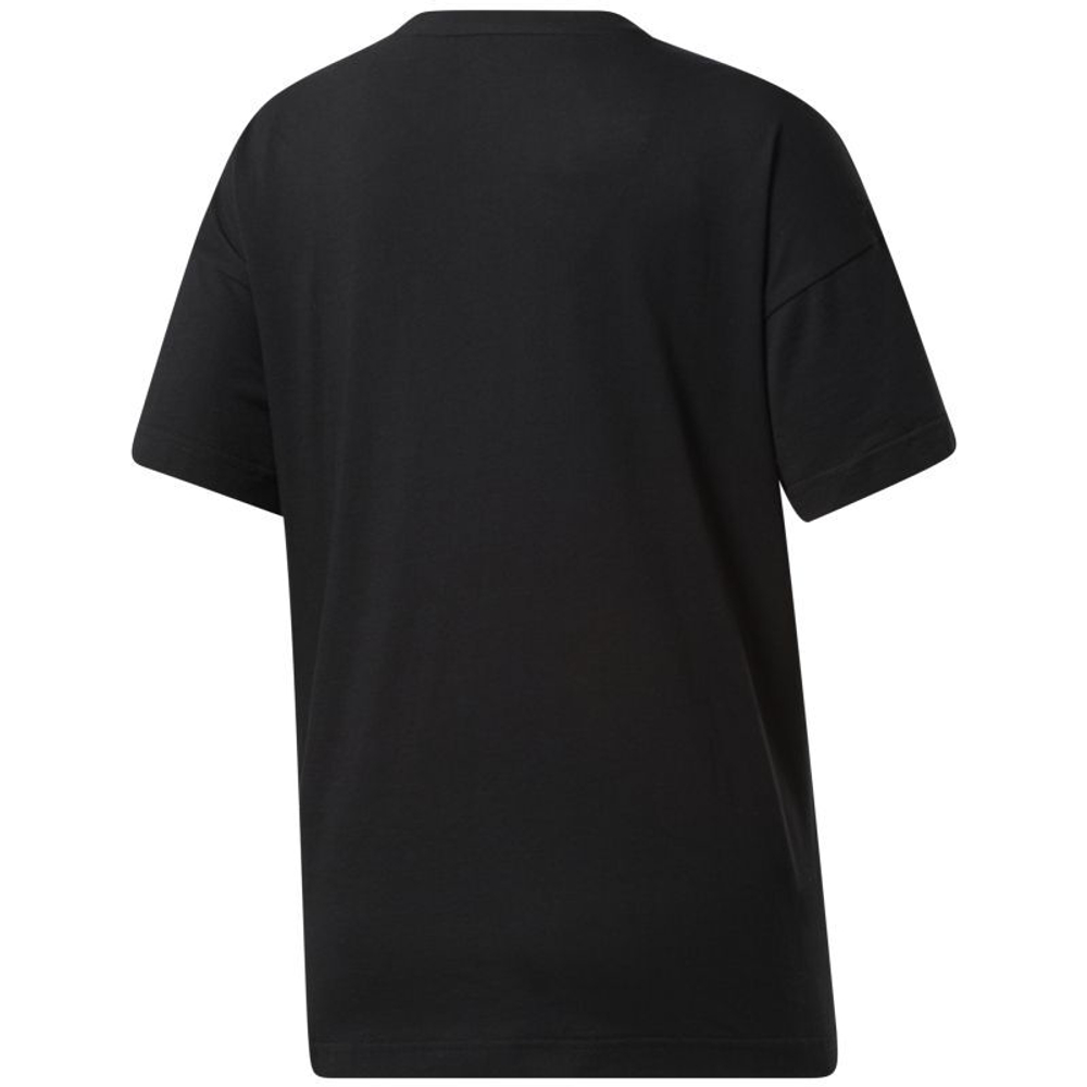 Женская теннисная футболка Reebok Les Mills Graphic Tee - black