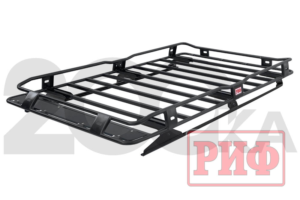 Багажник экспедиционный (корзина) РИФ 1200х2100 на крышу для Toyota Land Cruiser 200 2007-2021