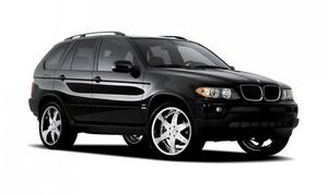 Багажники на BMW X5 E53 на рейлинги 2000-2007