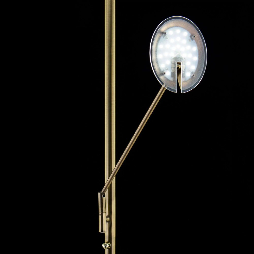 Citilux Дискус CL802003 Торшер светодиодный с диммером Бронза