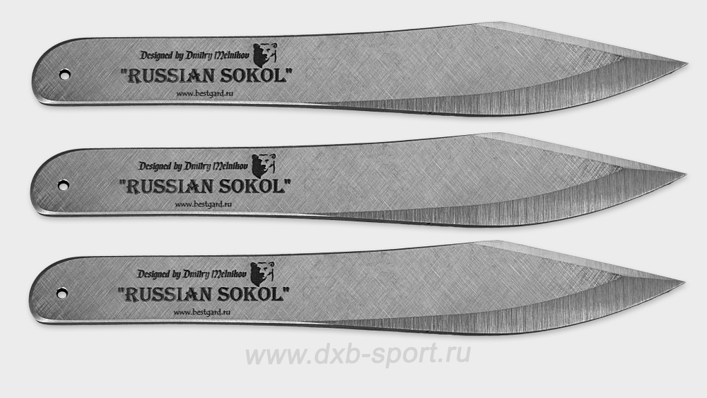 Throwing knives set "Russian Sokol" (set of 3)