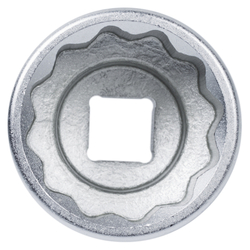 Головка торцевая стандартная двенадцатигранная 3/4&quot;, 50 мм KING TONY 633050M