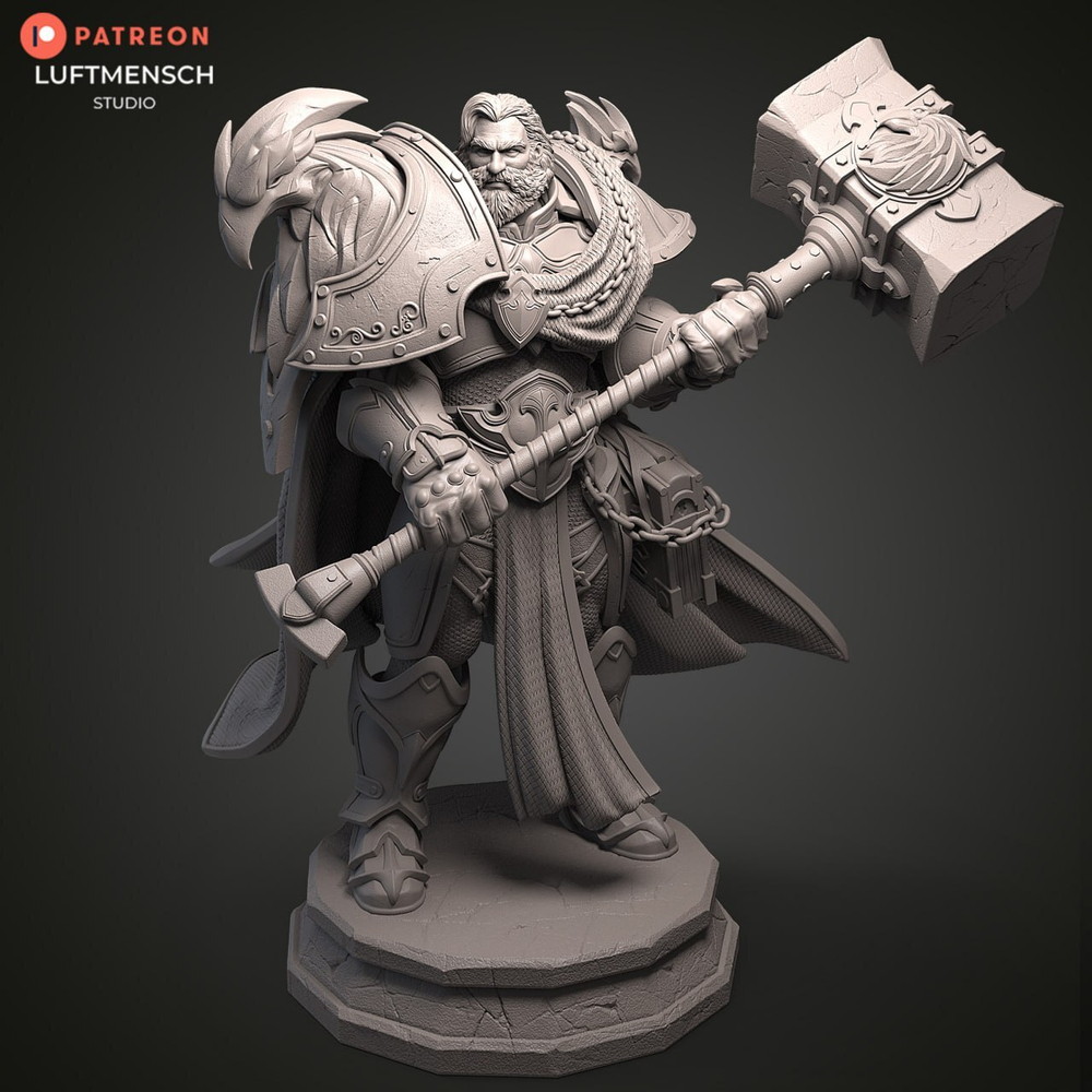 Фигурка Утер Светоносный Варкрафт Uther the Lightbringer Warcraft