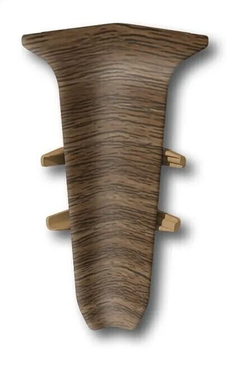 Угол внутренний для плинтуса 100мм "Деконика", 291 Орех