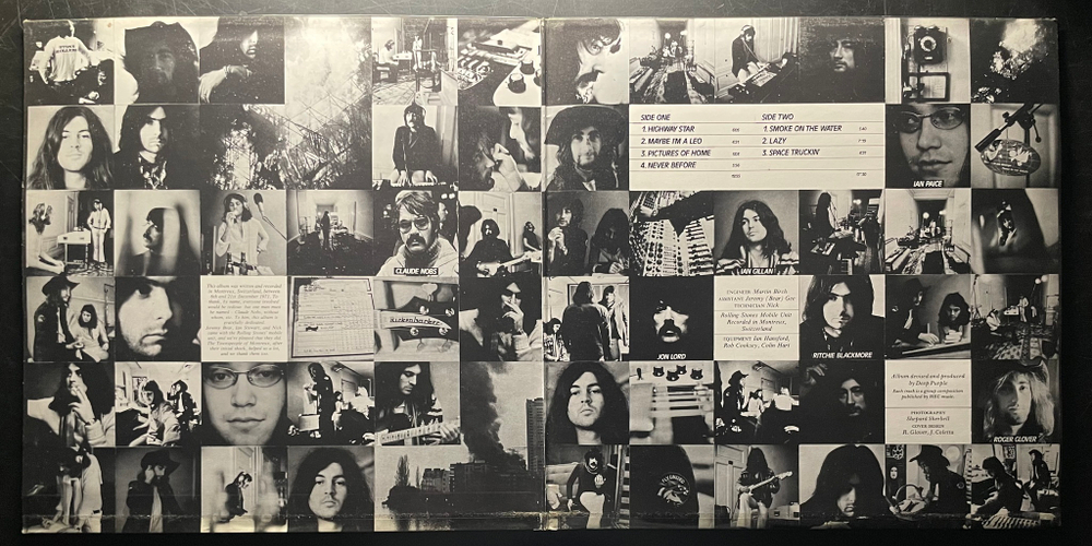 Deep Purple ‎– Machine Head (Дания 1972г.)