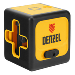 Лазерный уровень DQB-T, 30 м, зеленый луч, батарейки, штатив Denzel