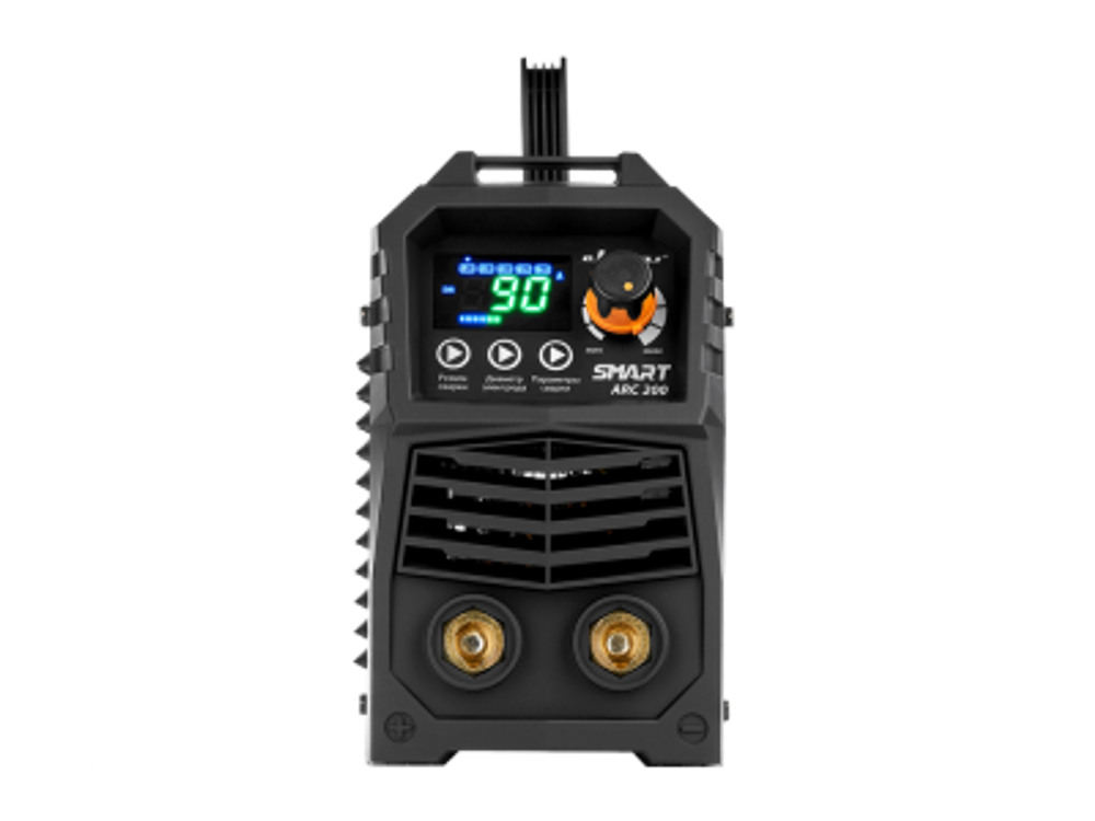 Инвертор сварочный ARC 200 "REAL SMART" (Z28303) Black (маска+краги)