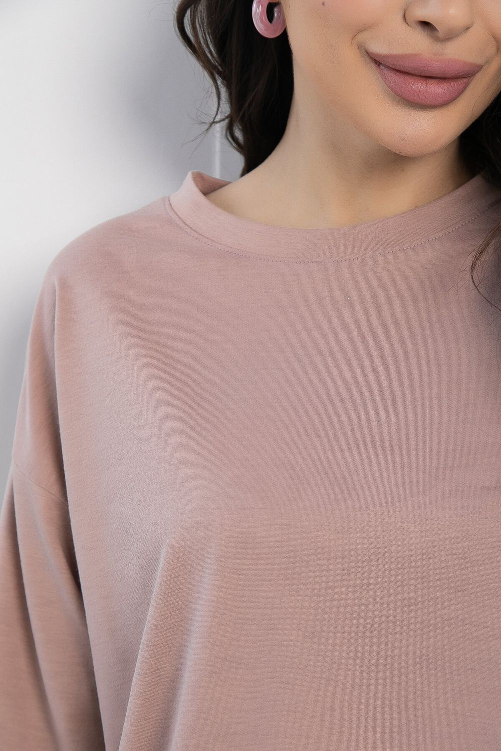 Свитшот Айрис (пудра) Б12992-25М LT Collection