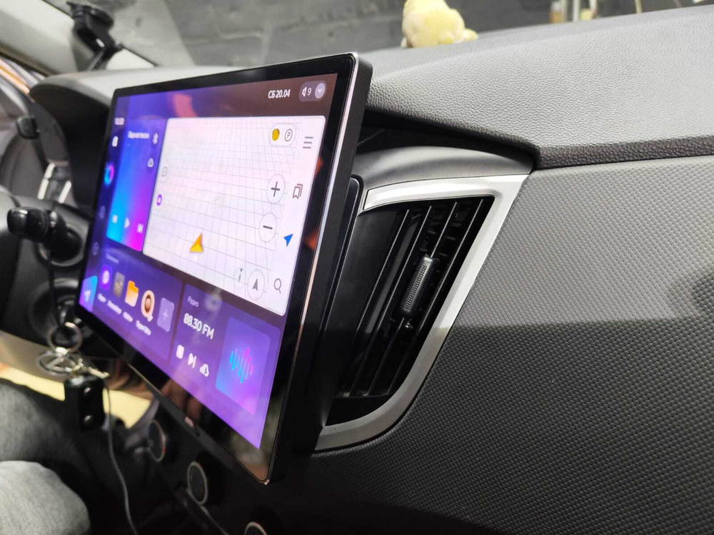 Магнитола для Hyundai Creta 1 2016-2021 (рамка 10) - Teyes CC3-2K монитор 13", QLED+2K, Android 10, ТОП процессор, 4G SIM-слот, CarPlay