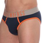 Мужские трусы брифы (черный,синий, белый) набор 3 в 1 Bikkembergs SPORTY BKK1USP12TR