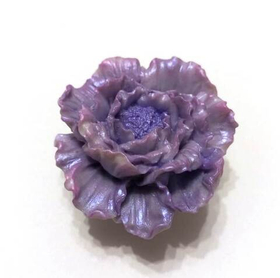 Шоколадный цветок  Пион фиолетовый