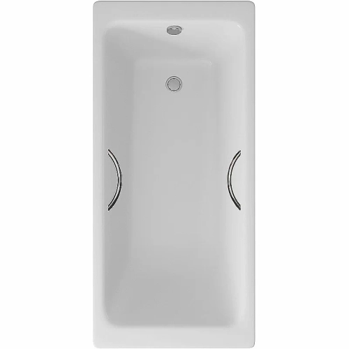 Ванна чугунная Delice Parallel Comfort DLR220503R 150x70 белая с ручками