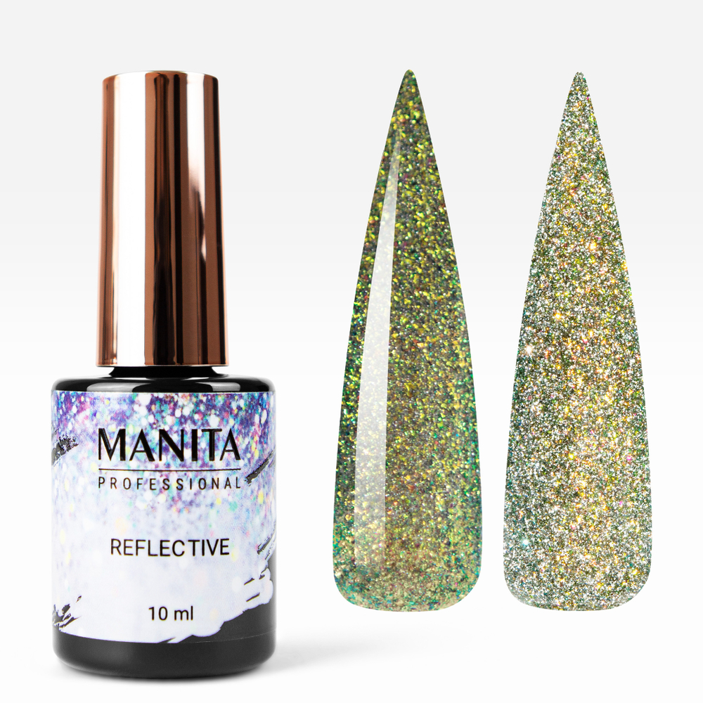 Manita Multichrome Reflective Гель-лак Хамелеон светоотражающий с юки №05, 10мл