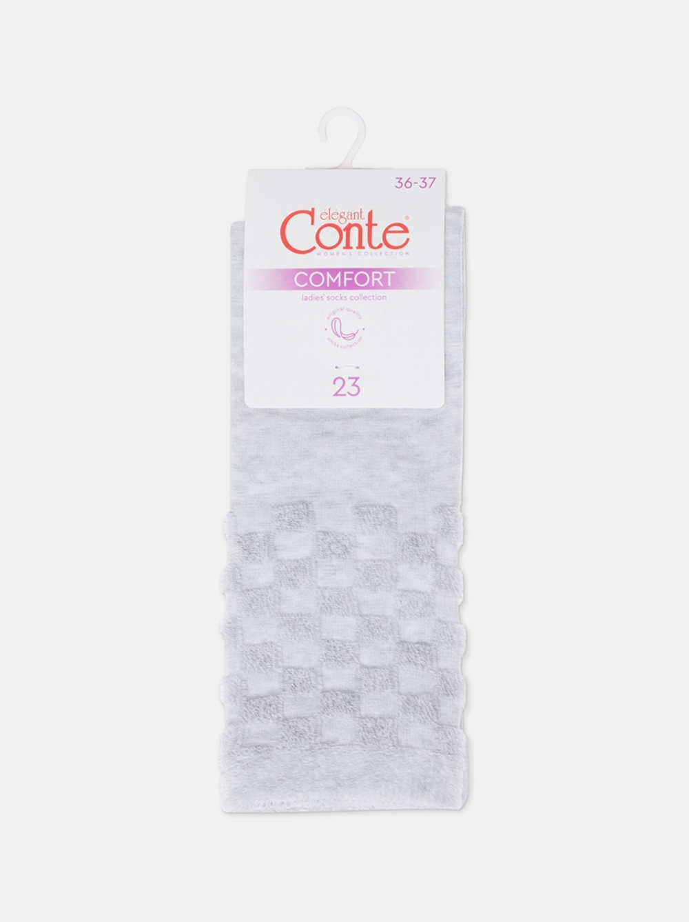 CONTE COMFORT Махровые носки из хлопка с объемными рисунками