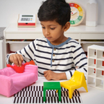 Игрушечная мебель IKEA HUSET (ХУСЕТ), 5 предметов