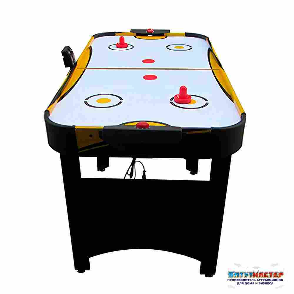 Лёгкий складной аэрохоккей «Шершень» для дома, 122×61×76 см