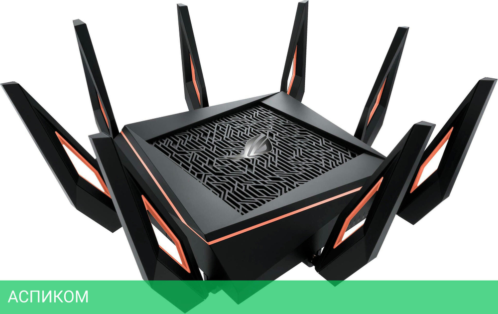 Беспроводной маршрутизатор ASUS ROG Rapture GT-AX11000 (90IG04H0-MO3G00)
