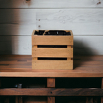 Ящики для хранения, 38х22х19, 19х16х16, для сада, рассады, деревянный, 3 шт.