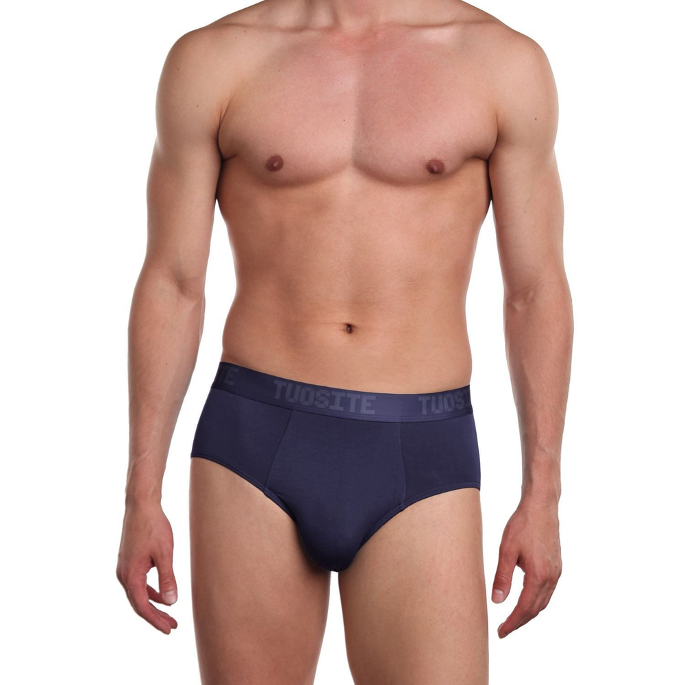 Однотонные трусы-слипы из тонкой вискозы (Размер: XXXL) (Цвет: желтый)