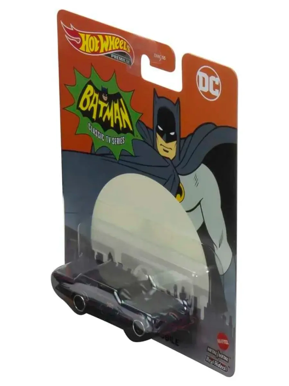 Машинка Хот Вилс Премиум TV Series Batmobile DMC55 HCP10