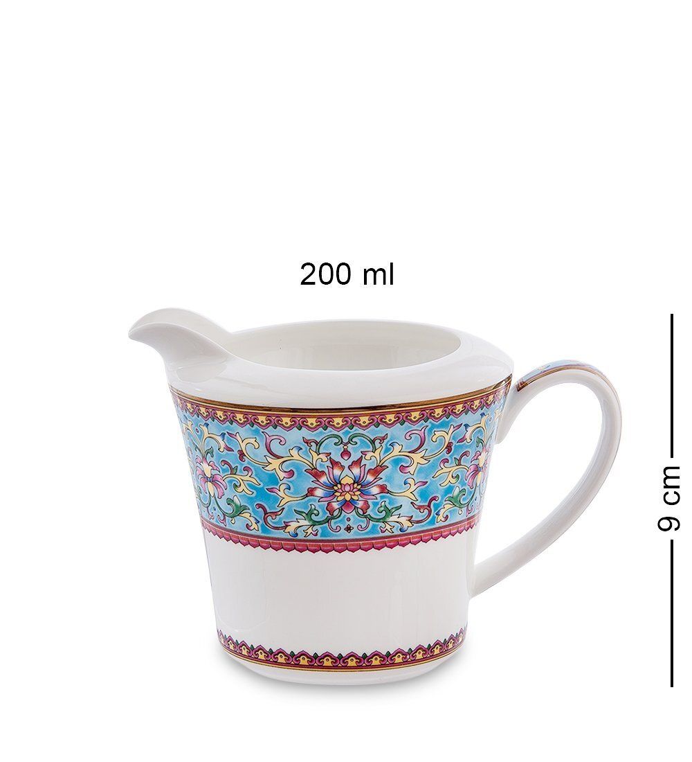 Pavone JK-172 Чайный сервиз 15 пр. на 6 перс. «Арабески» (Arabesca Blue  )