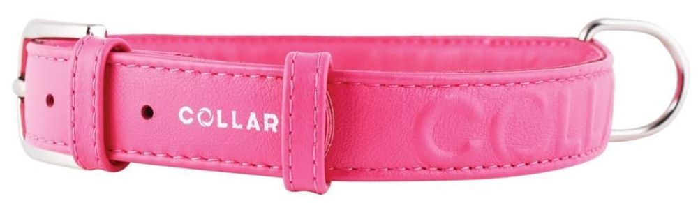 Ошейник "CoLLaR GLAMOUR" с объемной надписью (ширина 25мм, длина 38-49см) розовый Ошейник "CoLLaR GLAMOUR" с объемной надписью (ширина 25мм, длина 38-49см) розовый
