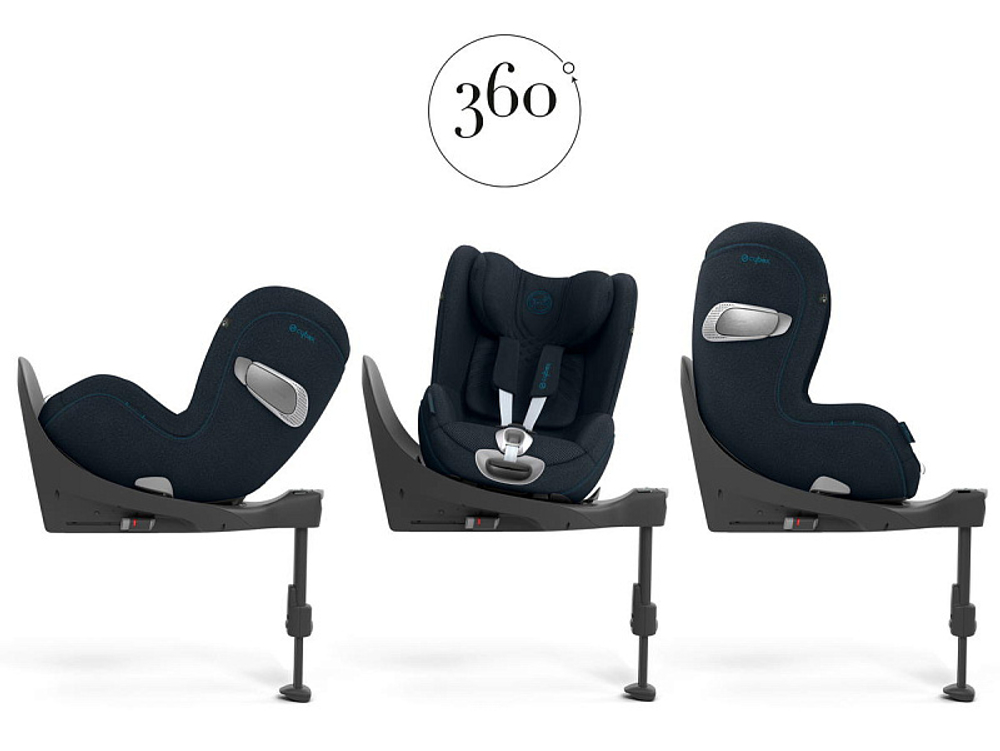 Автокресло Cybex Sirona T i-Size с базой isofix Base T Nautical Blue Plus