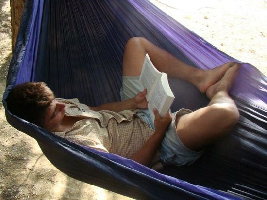 Гамак  двухместный Ticket to the Moon Original Hammock Navy Blue/Purple